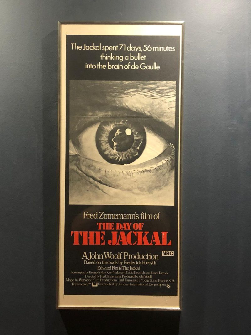 Original 1973 Movie Poster, The Day of the Jackal,